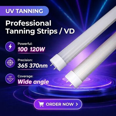 Aprender terapia de luz cara y cuerpo negro de bronceado cama UV LED fototerapia lámpara de reemplazo