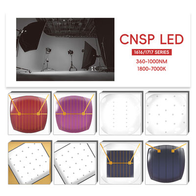 Mejor precio Luz de relleno LED Luz de escenario personalizada 3W 1616 1717 Serie 6000-7000K Fotográfica 365-1000nm CNSP COB Chip LED