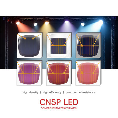 Chip LED CNSP ALN de alto lúmen con recubrimiento de cobre de 2W 3W, longitud de onda completa 365/1600Nm, blanco cálido/frío 1800K-7000K, LED pequeño de esfera de 120